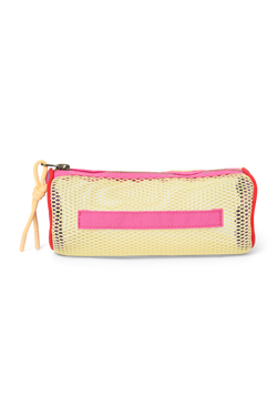 Patchwork Pencil Case | Butter Yellow