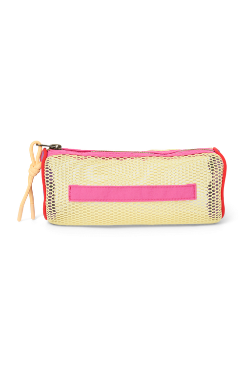 Patchwork Pencil Case | Butter Yellow
