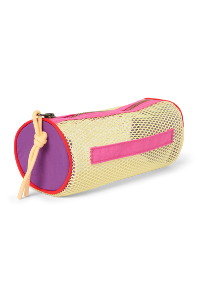 Patchwork Pencil Case | Butter Yellow