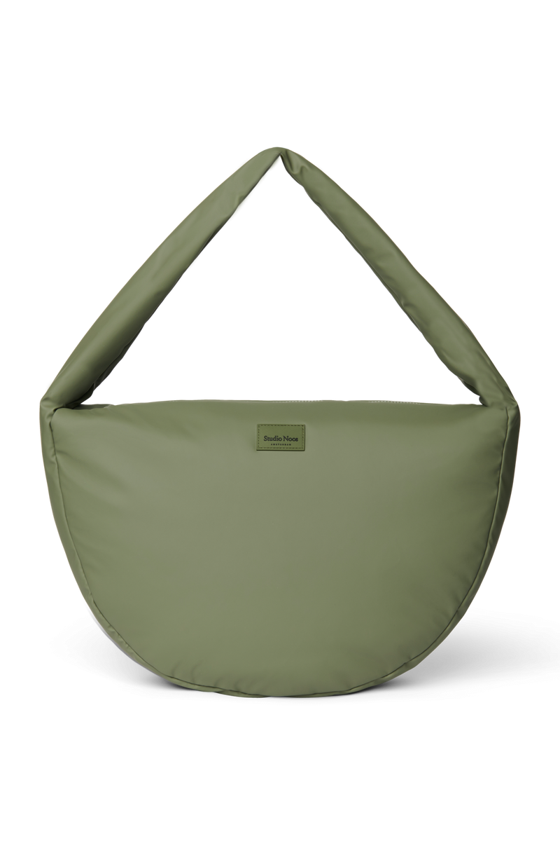 Rain Puffy Cross Body Bag, Green