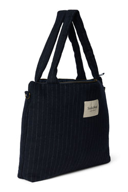 Flanelle craie Sac à langer | Bleu