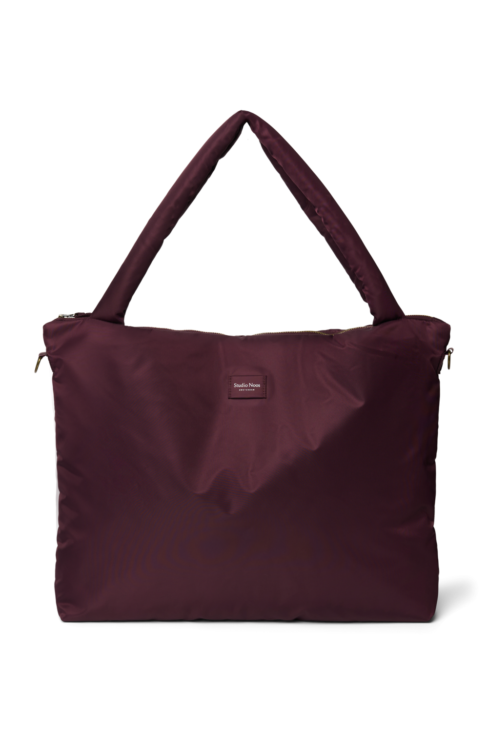 Technical Puffy Diaper Bag | Burgundy