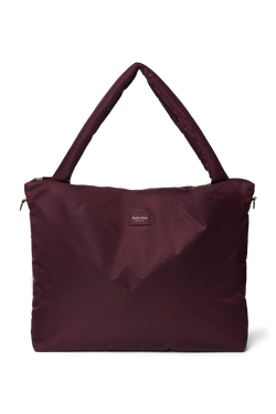 Technical Puffy Diaper Bag | Burgundy