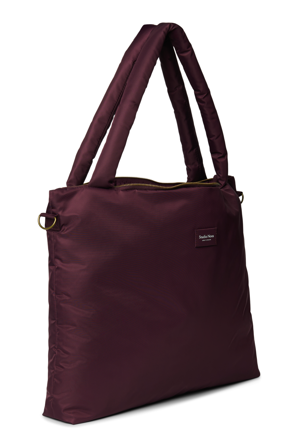 Technical Puffy Diaper Bag | Burgundy