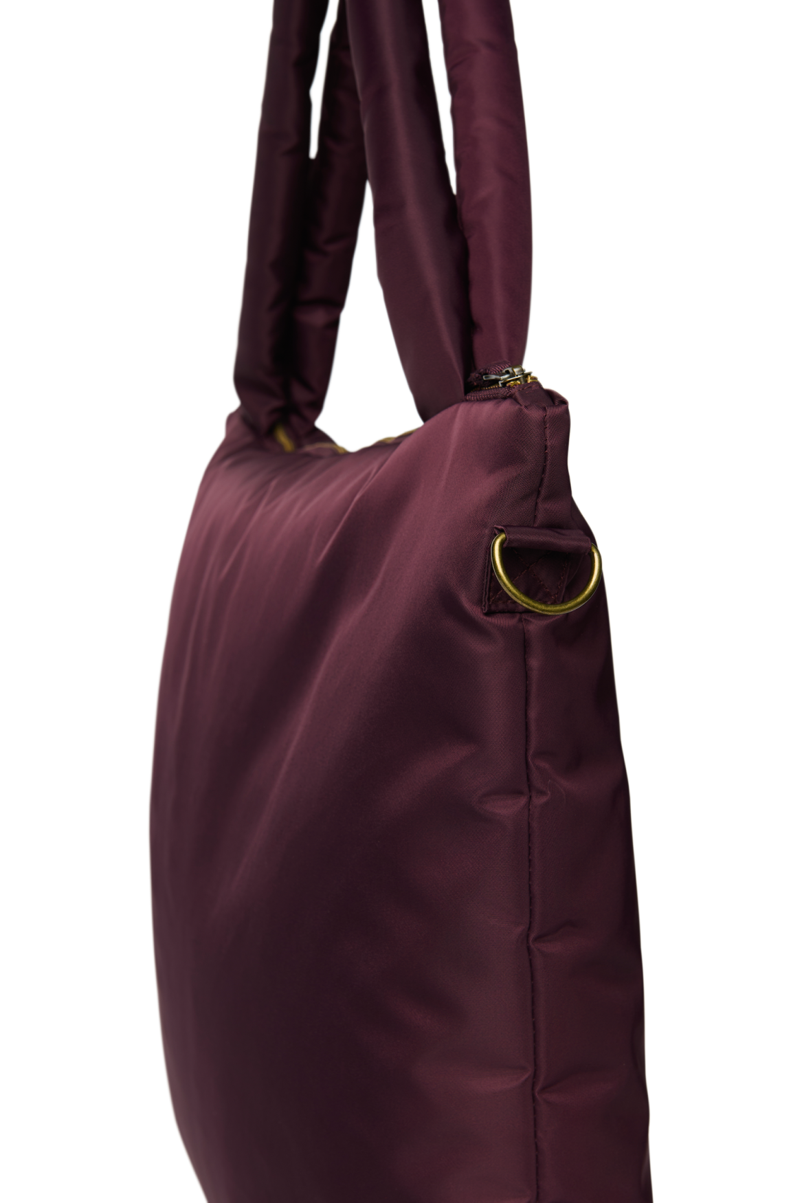Technical Puffy Diaper Bag | Burgundy