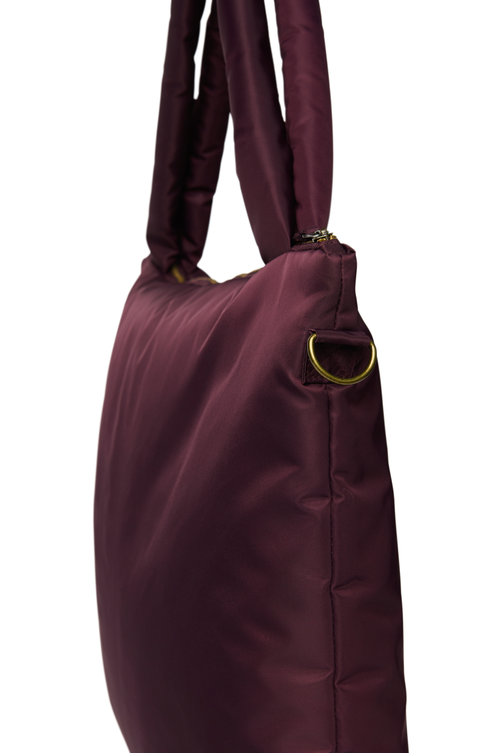 Technical Puffy Diaper Bag | Burgundy