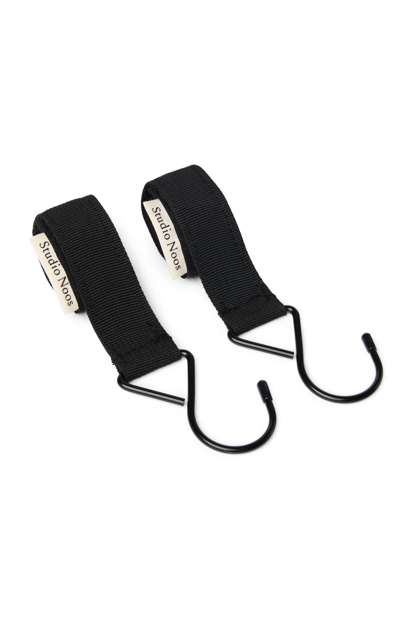 SN Stroller Strap Hooks | Black