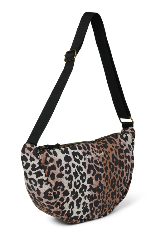 Soft Cotton Adult Fanny Pack | Hazel Leopard