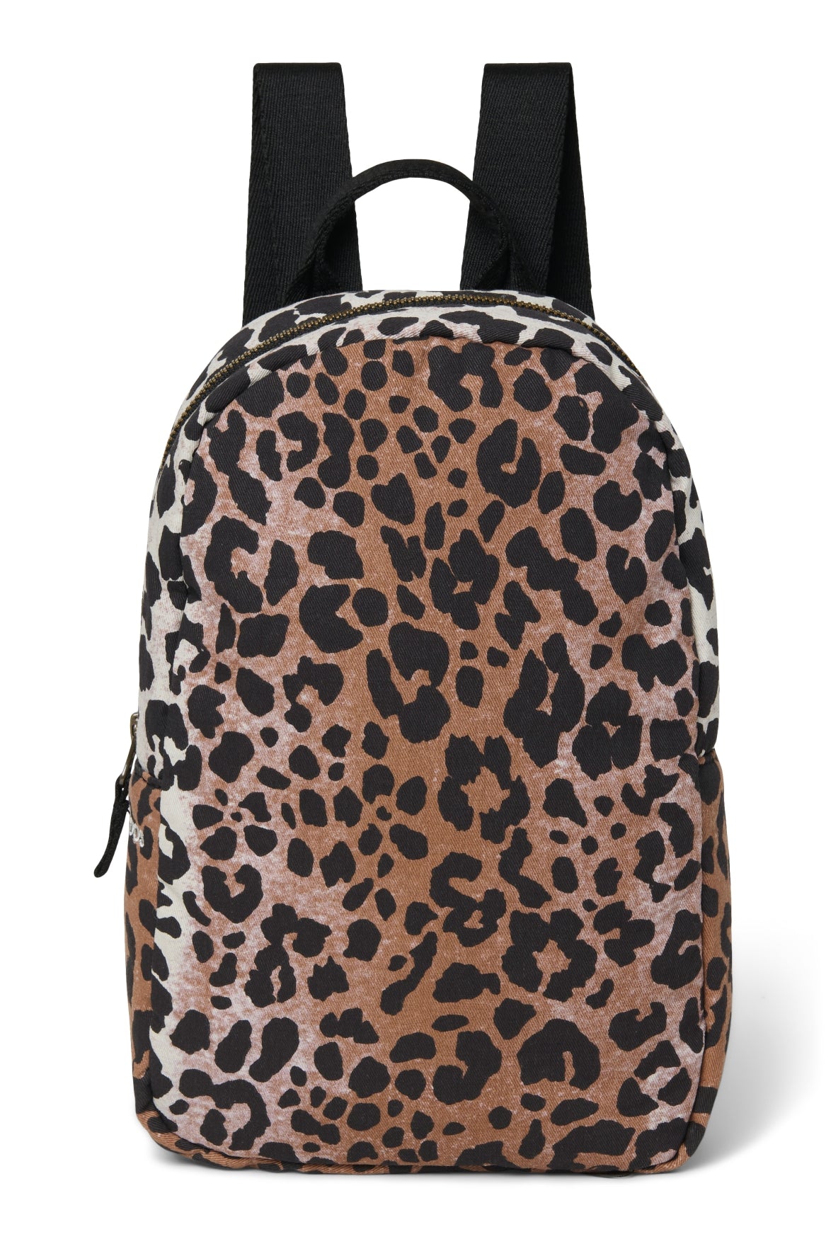 Soft Cotton Mini Backpack | Hazel Leopard