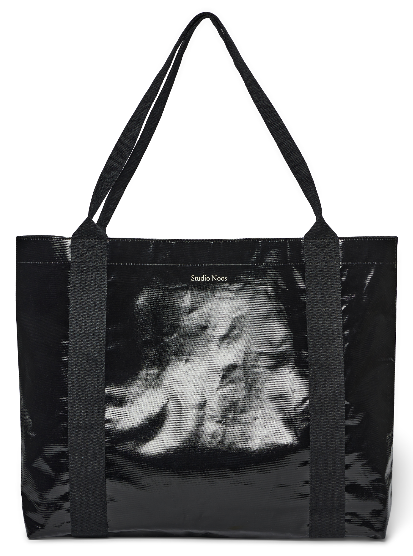 Black Coated Mom Bag