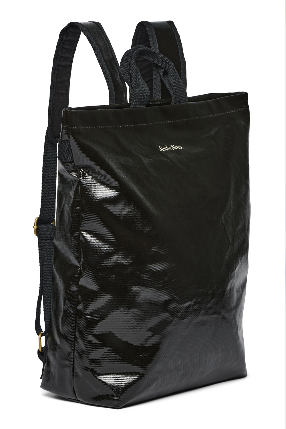 Black Coated Adult Backpack
