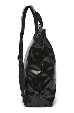 Black Coated Adult Backpack