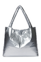 Silver Puffy Mom Bag