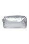 Silver Puffy Pouch