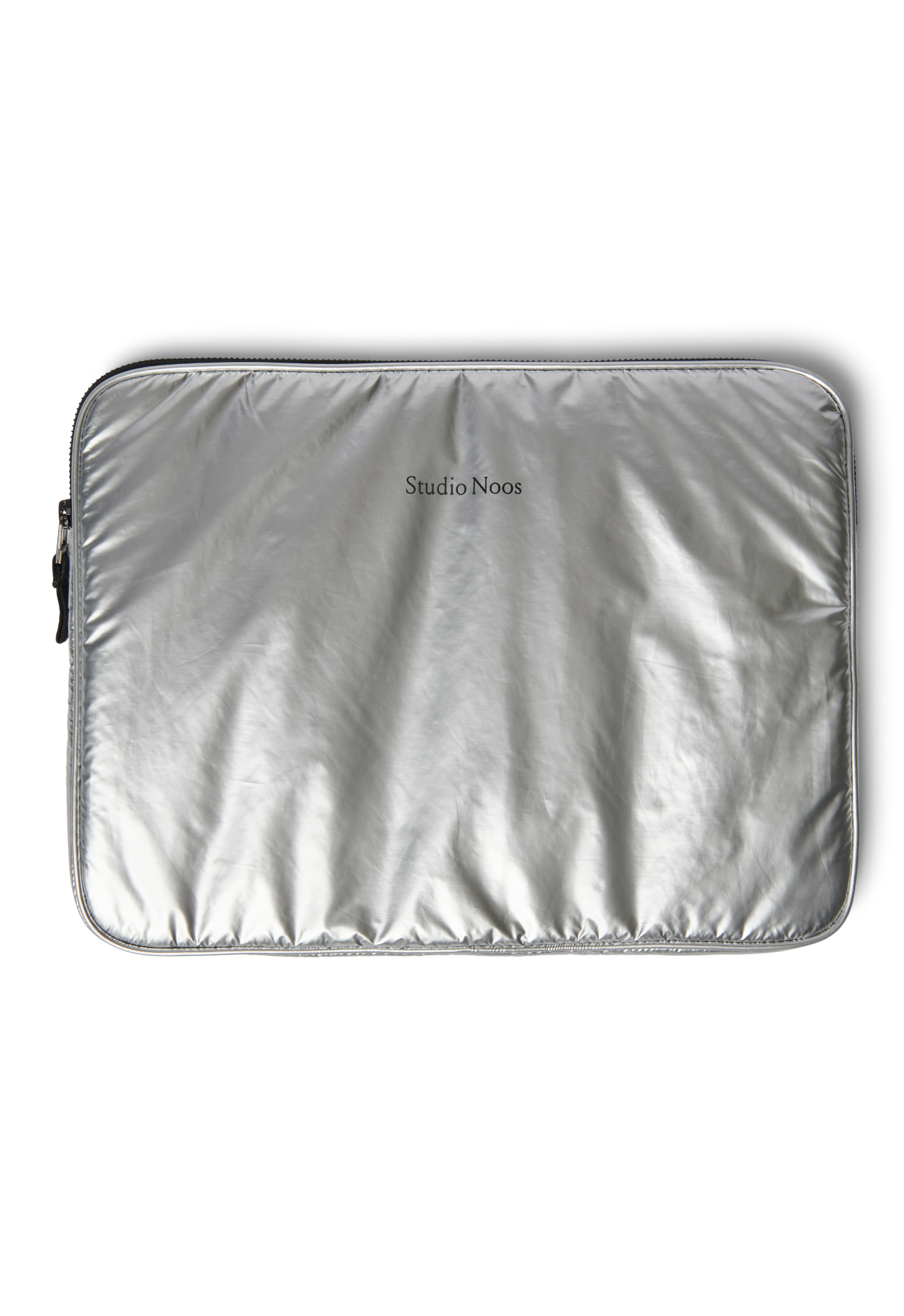 Silver Puffy Laptop Sleeve | 13inch