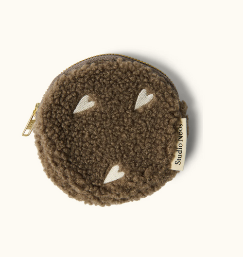 Teddy Hearts Portemonnee | Brown Hearts