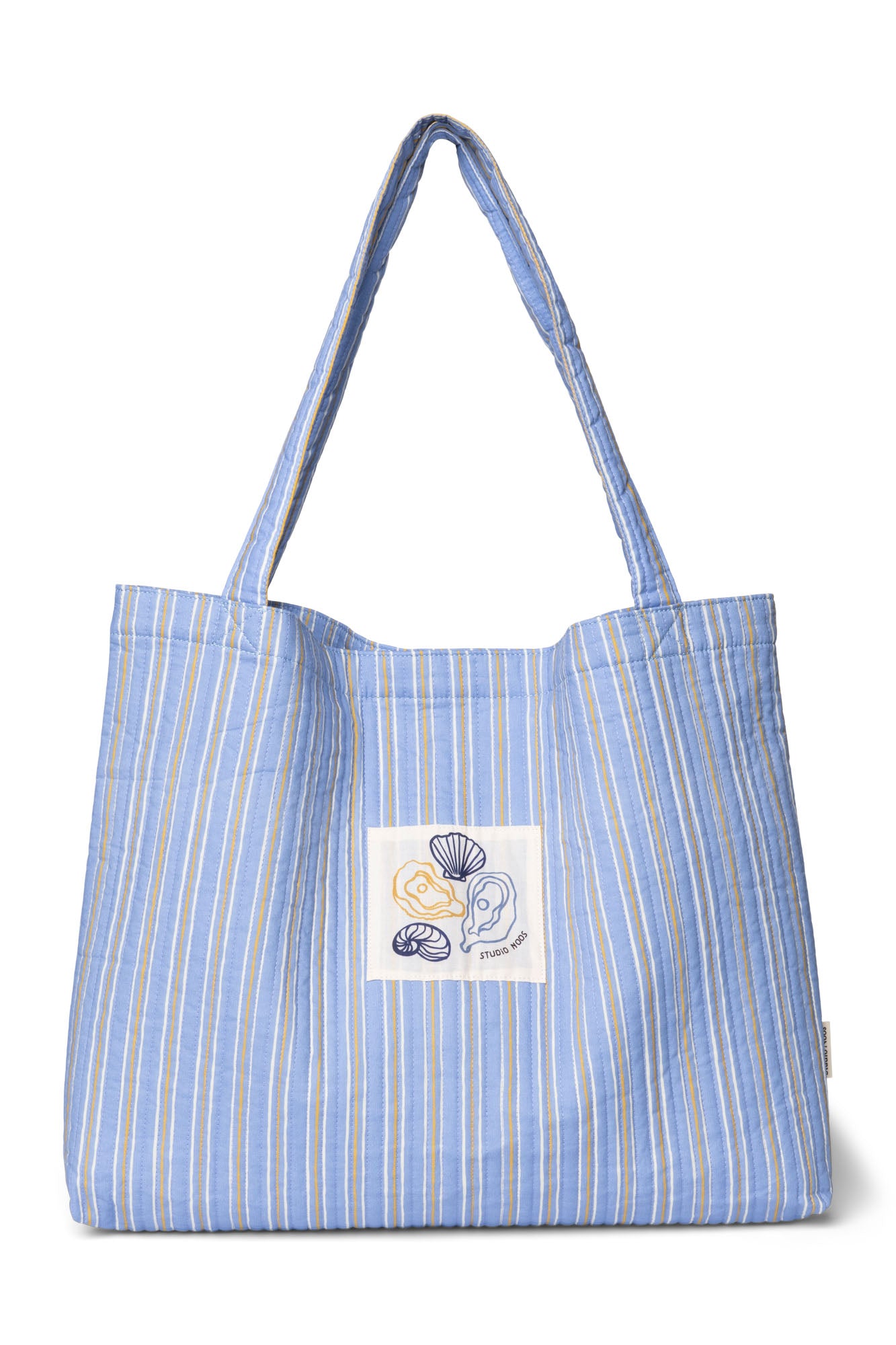 Titane Cotton Striped Mom Bag