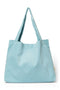 Soft Blue Rib Mom Bag