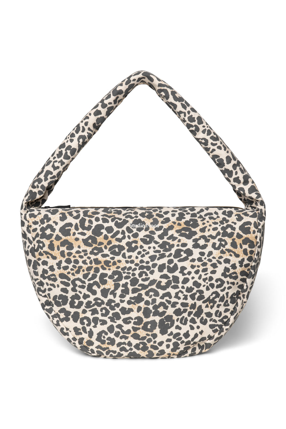 Soft Cotton Leopard Cross Body Bag