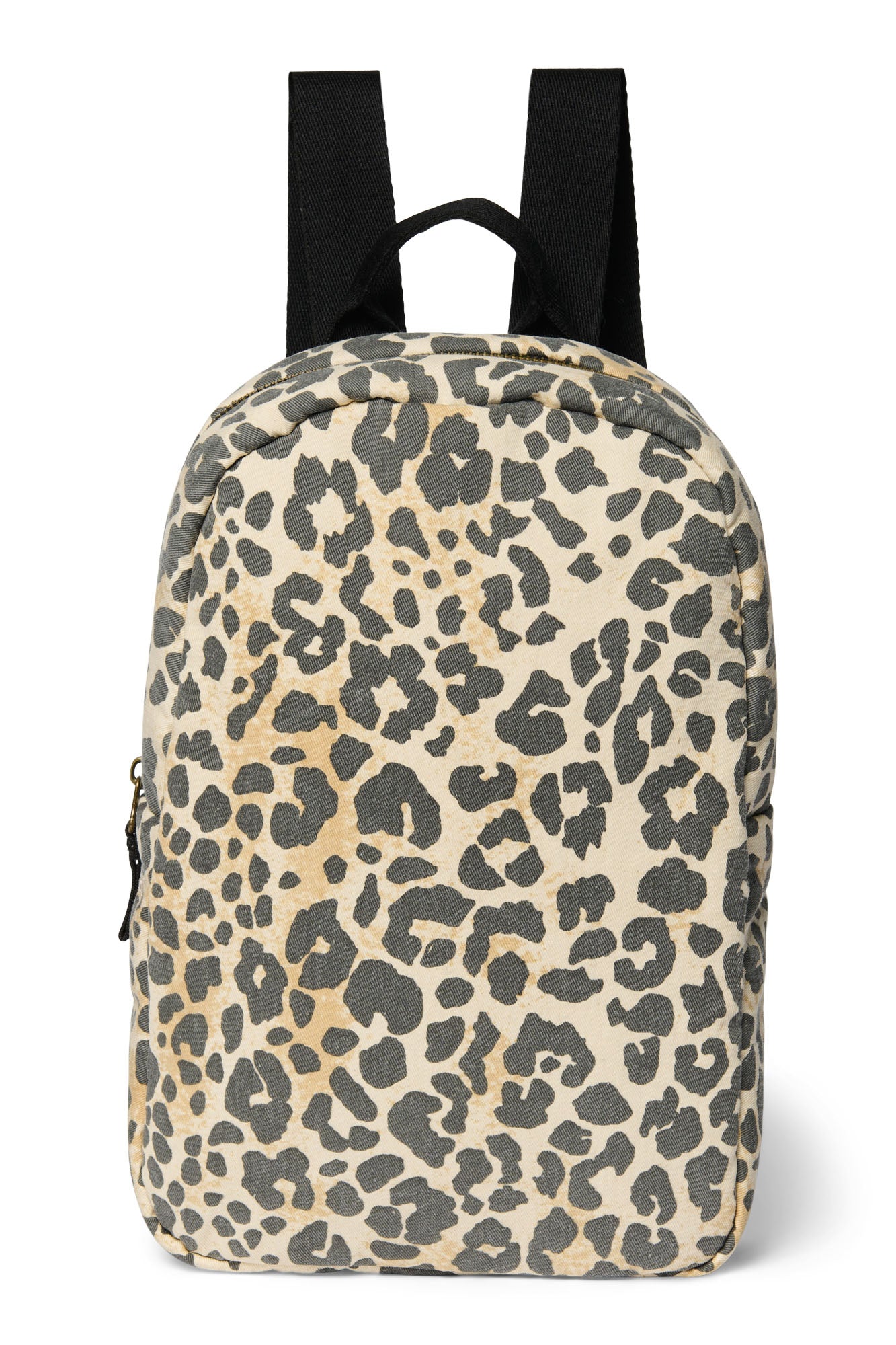 Soft Cotton Leopard Mini Backpack