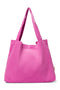 Soft Pink Rib Mom Bag