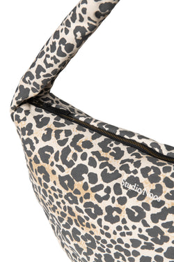 Soft cotton Cross Body Bag | Leopard