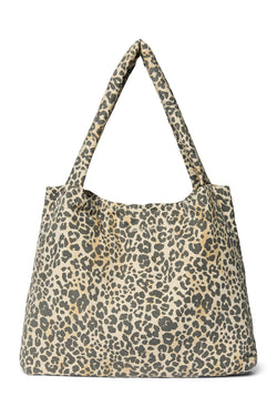 Soft Cotton Mom Bag | Leopard