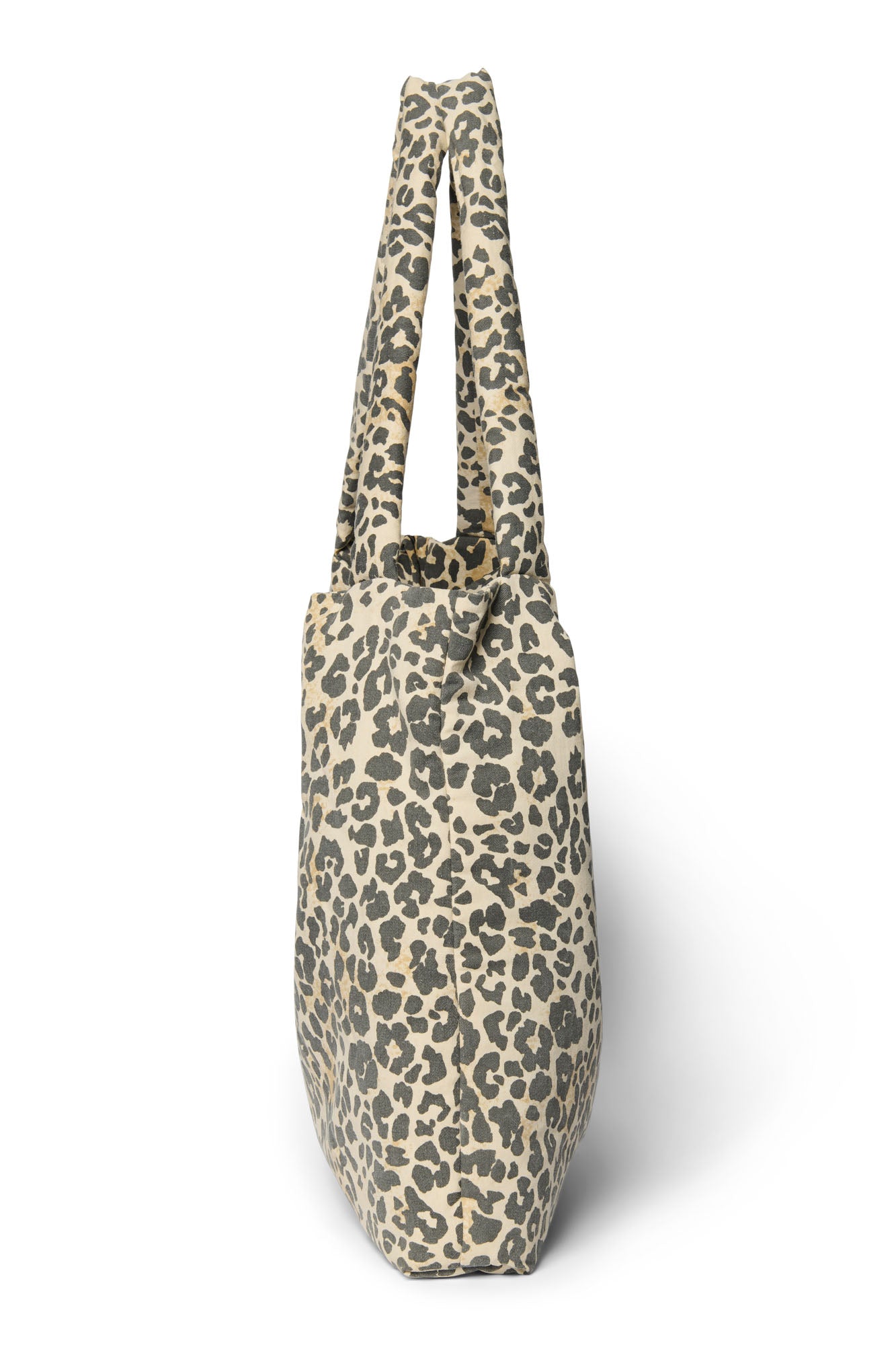 Soft Cotton Mom Bag | Leopard