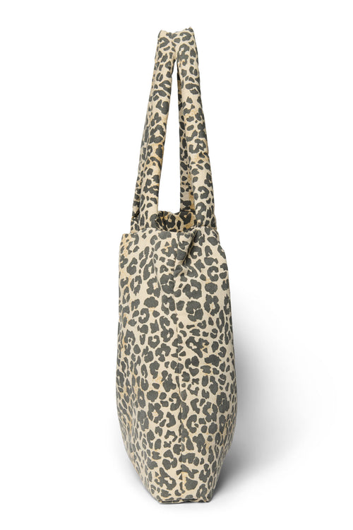 Soft Cotton Mom Bag | Leopard