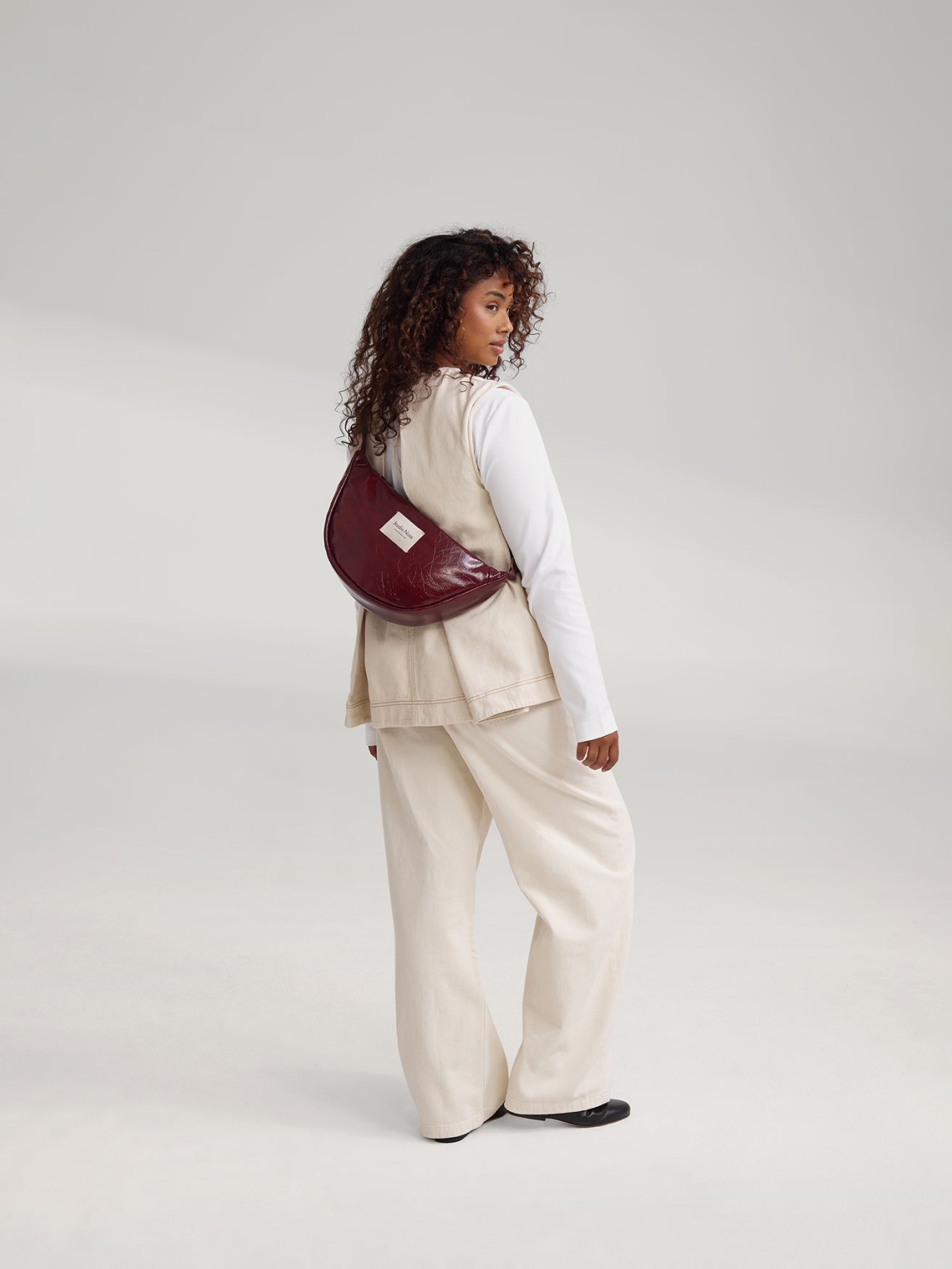 Vegan Leather Adult Fanny Pack | Burgundy