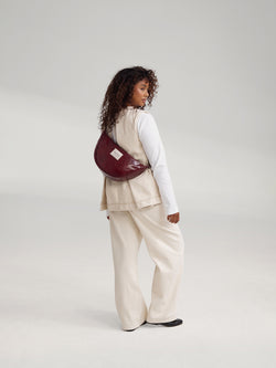Vegan Leather Adult Fanny Pack | Burgundy