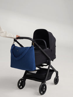 Denim Diaper Bag | Dark Blue