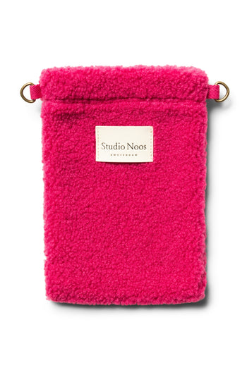 Teddy Pochette Pour Téléphone | Rose