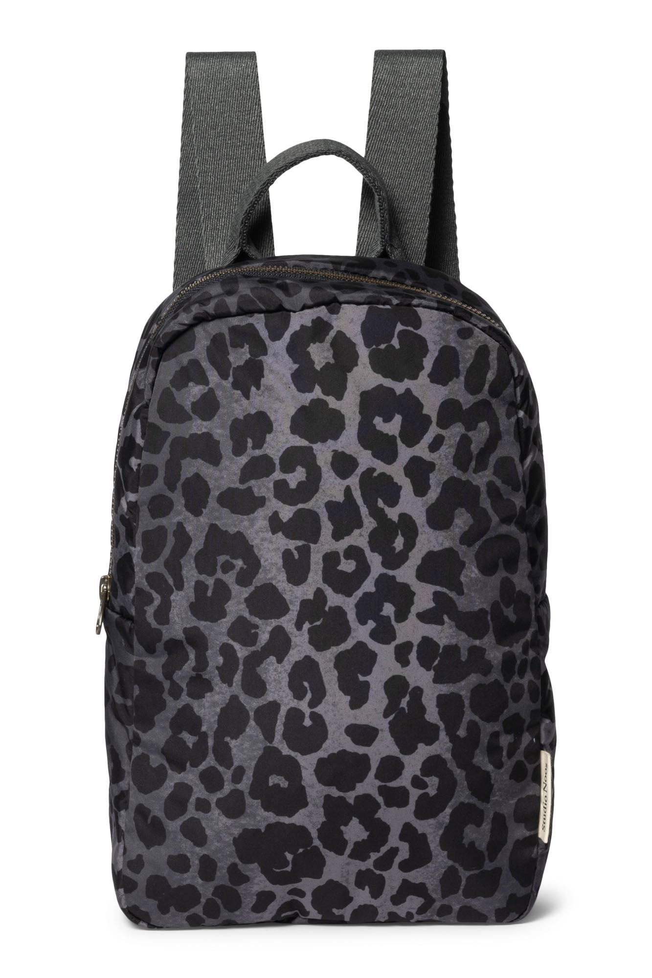 Antra Leopard Puffy Mini Backpack