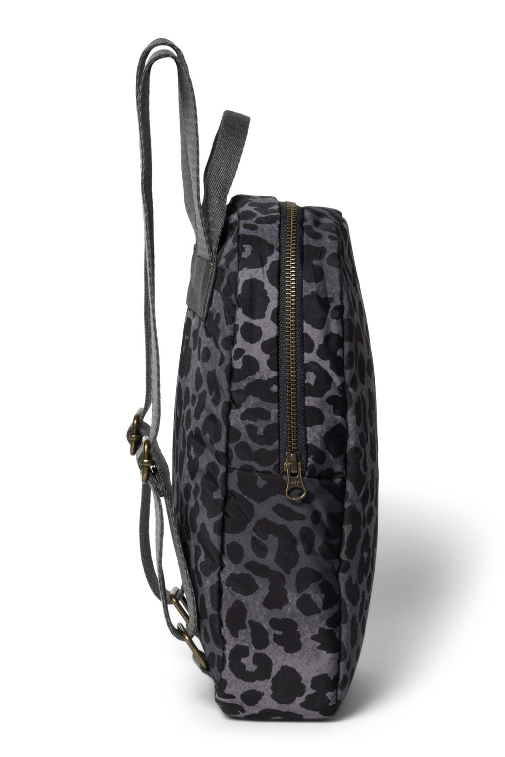 Antra Leopard Puffy Mini Backpack