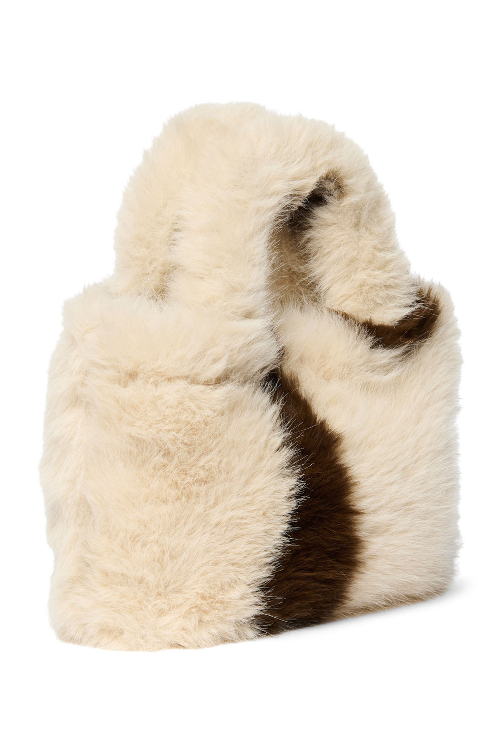 Holy Cow Faux Fur Mini Handbag