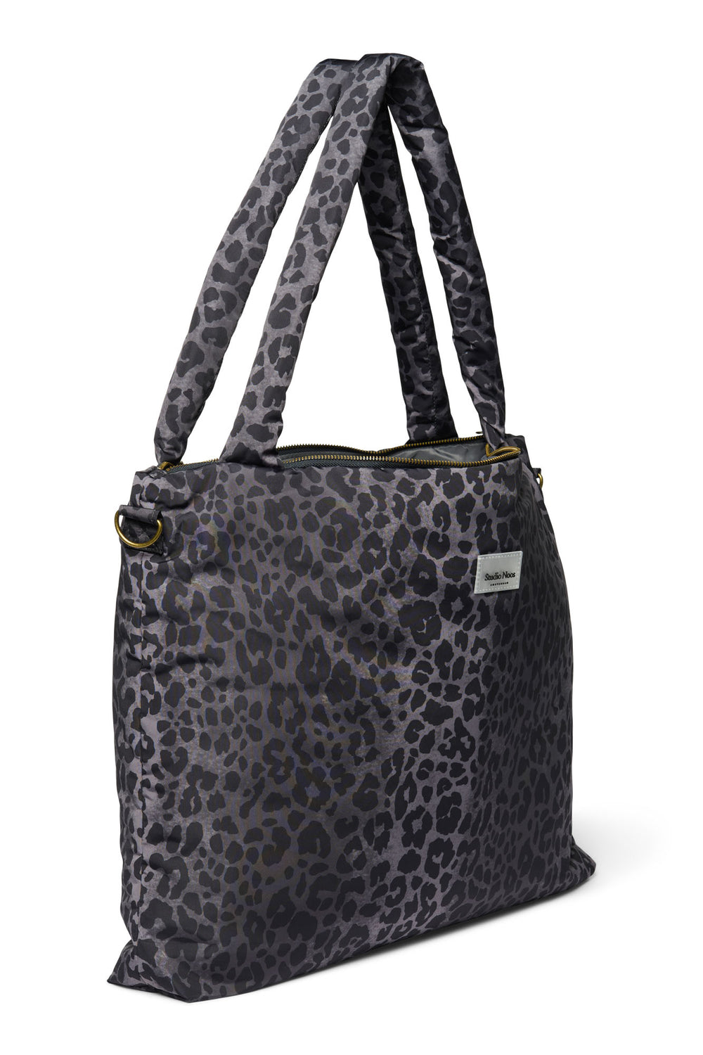 Antra Leopard Puffy Diaper Bag