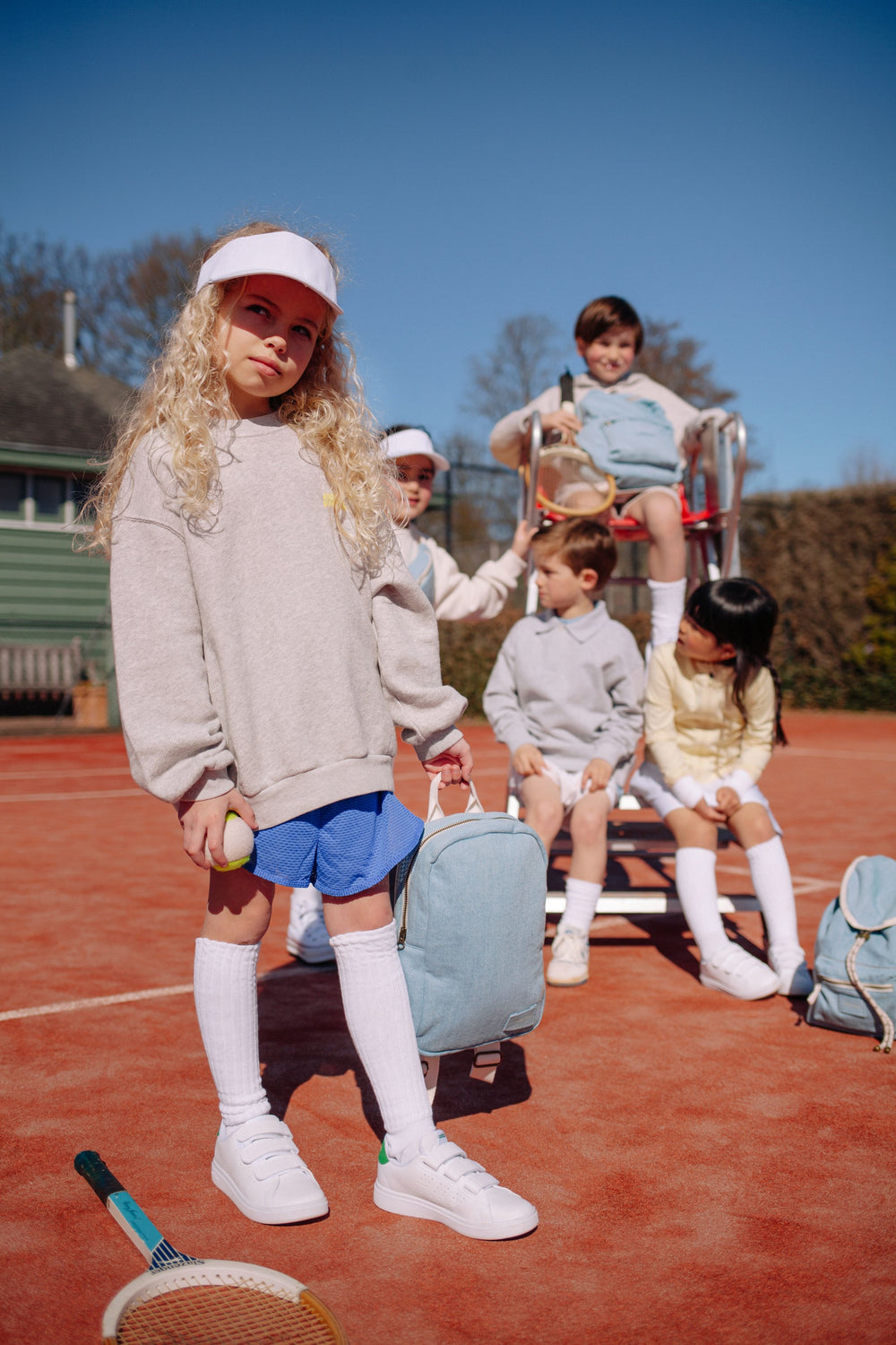 Denim Mini Sac À Dos | Bleu
