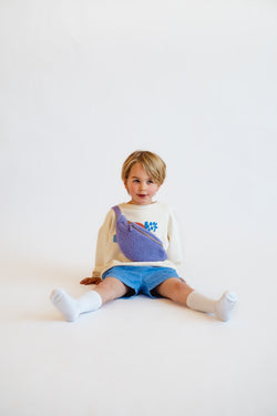 Teddy Mini Sac Banane | Lilas