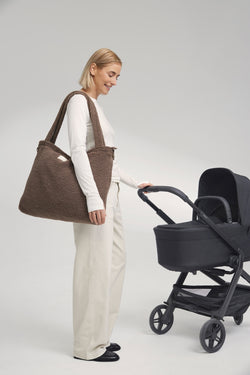 Teddy Diaper Bag | Brown
