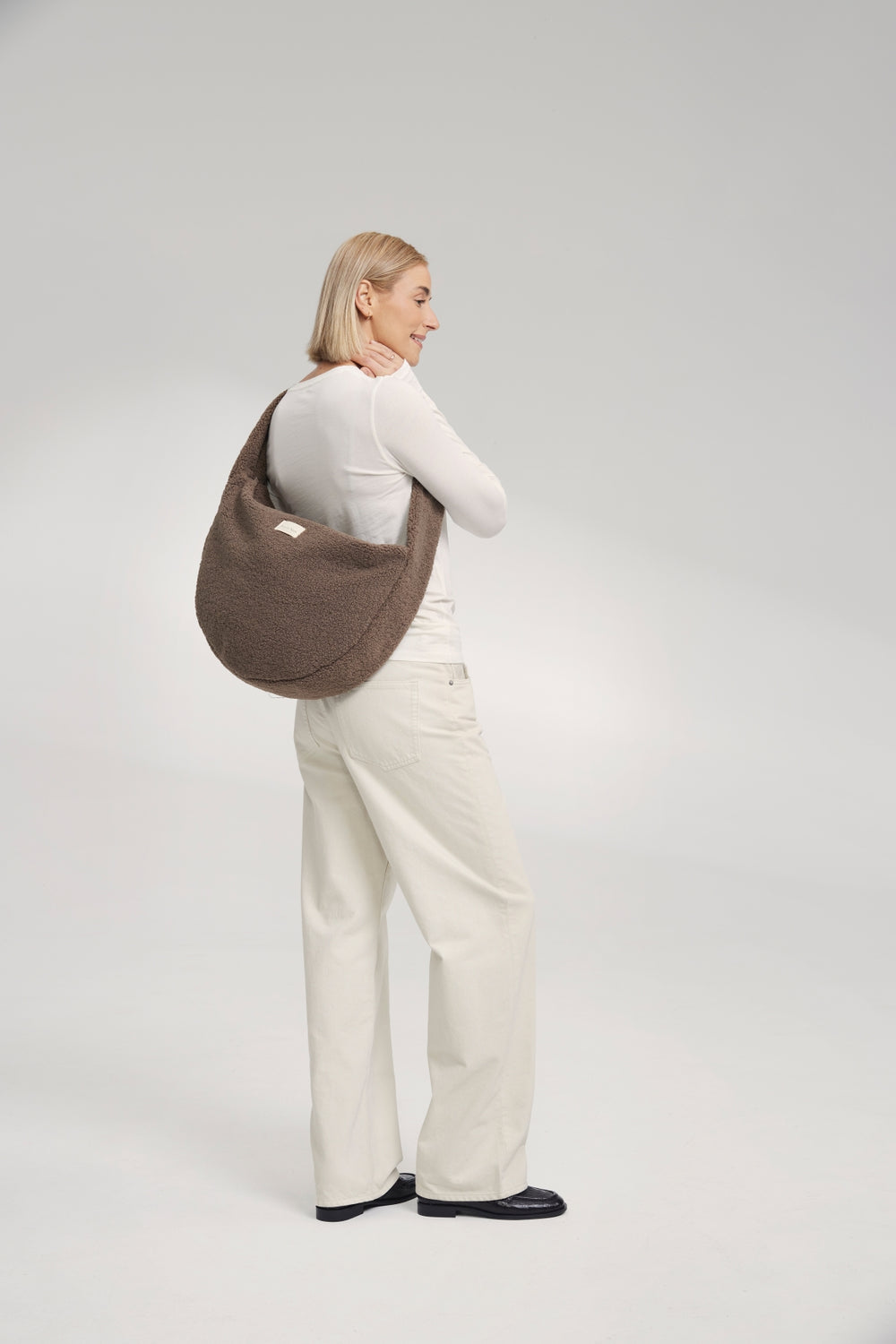 Teddy Crossbody Tas | Bruine