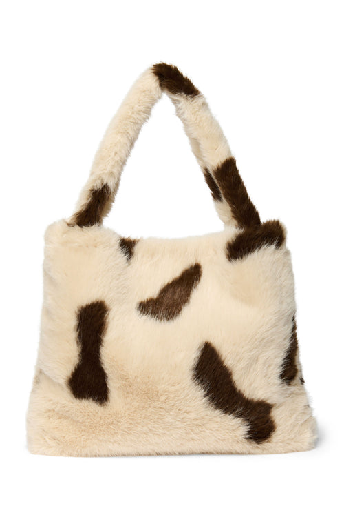 Faux Fur Mom Bag | Holy Cow