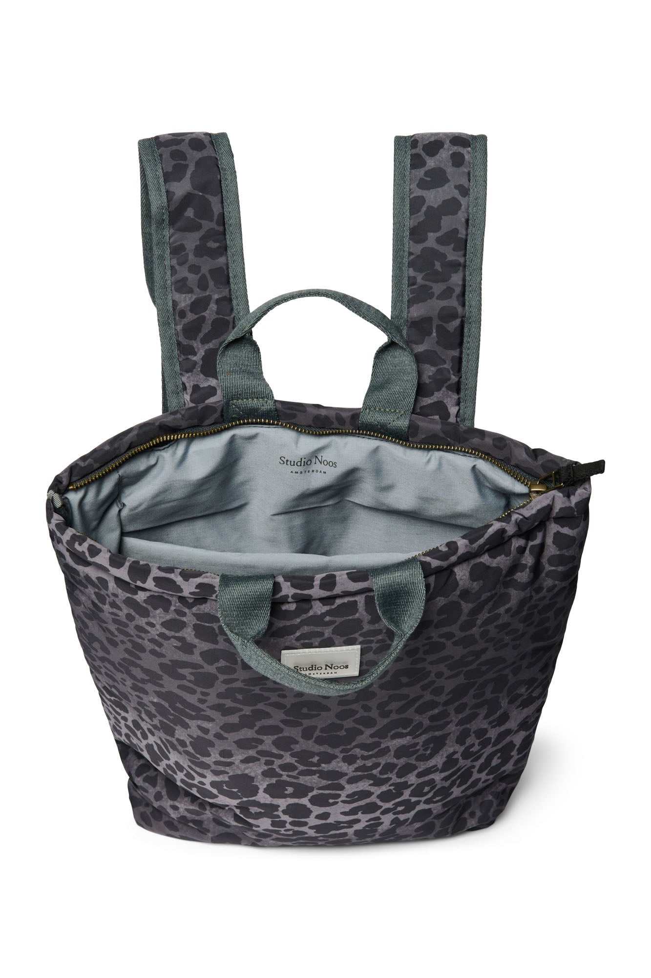 Antra Leopard Puffy Adult Backpack