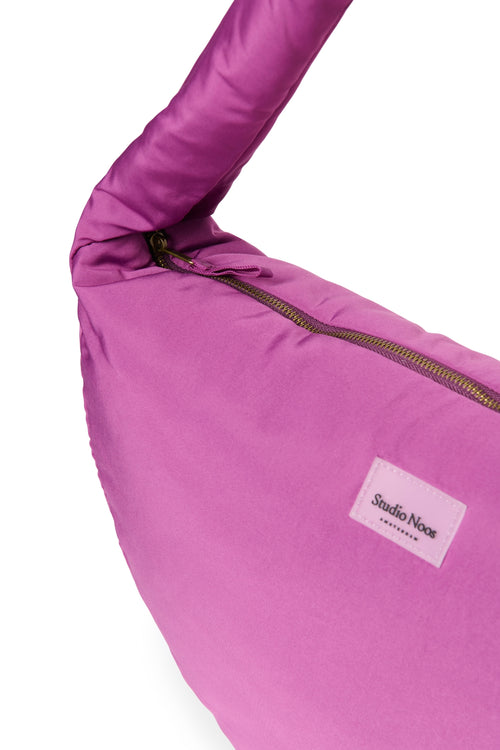Puffy Cross Body Bag | Purple