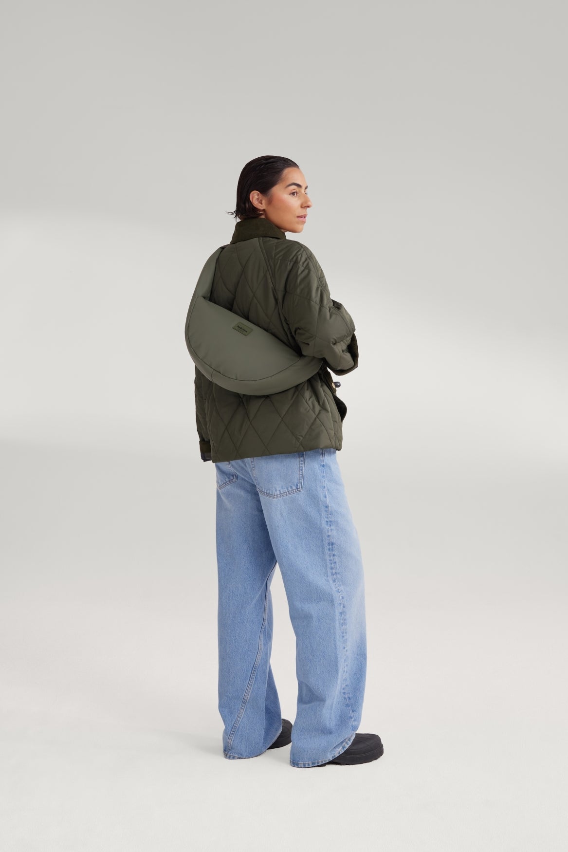 Rain Puffy Mini Sac Bandoulière | Vert