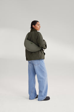 Rain Puffy Mini Sac Bandoulière | Vert