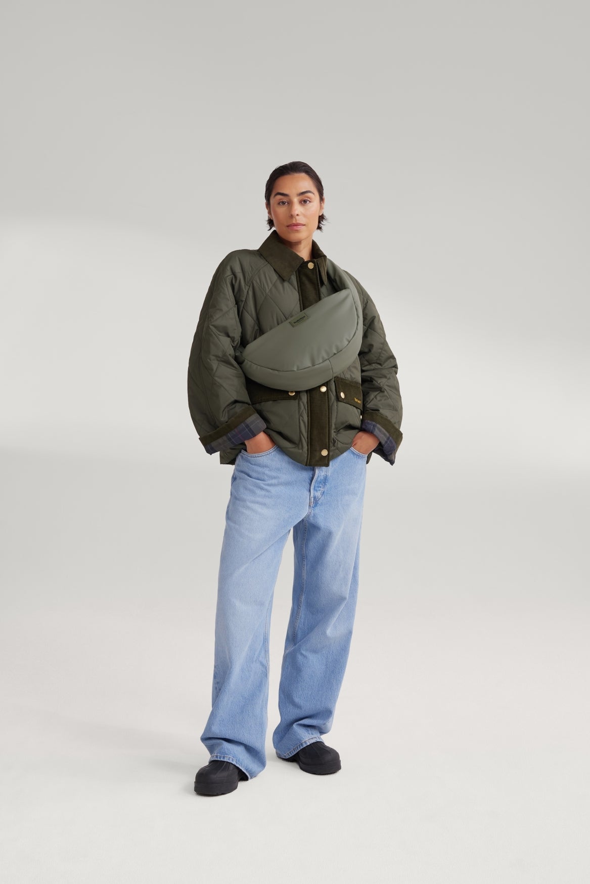 Rain Puffy Mini Sac Bandoulière | Vert