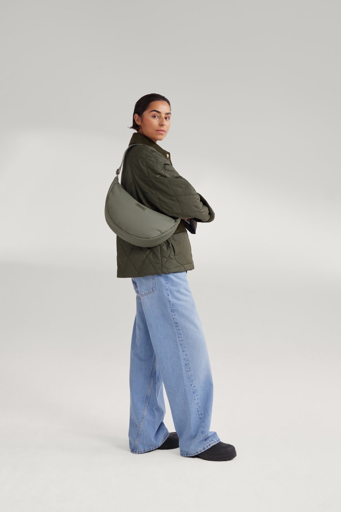 Rain Puffy Fanny Pack | Groen