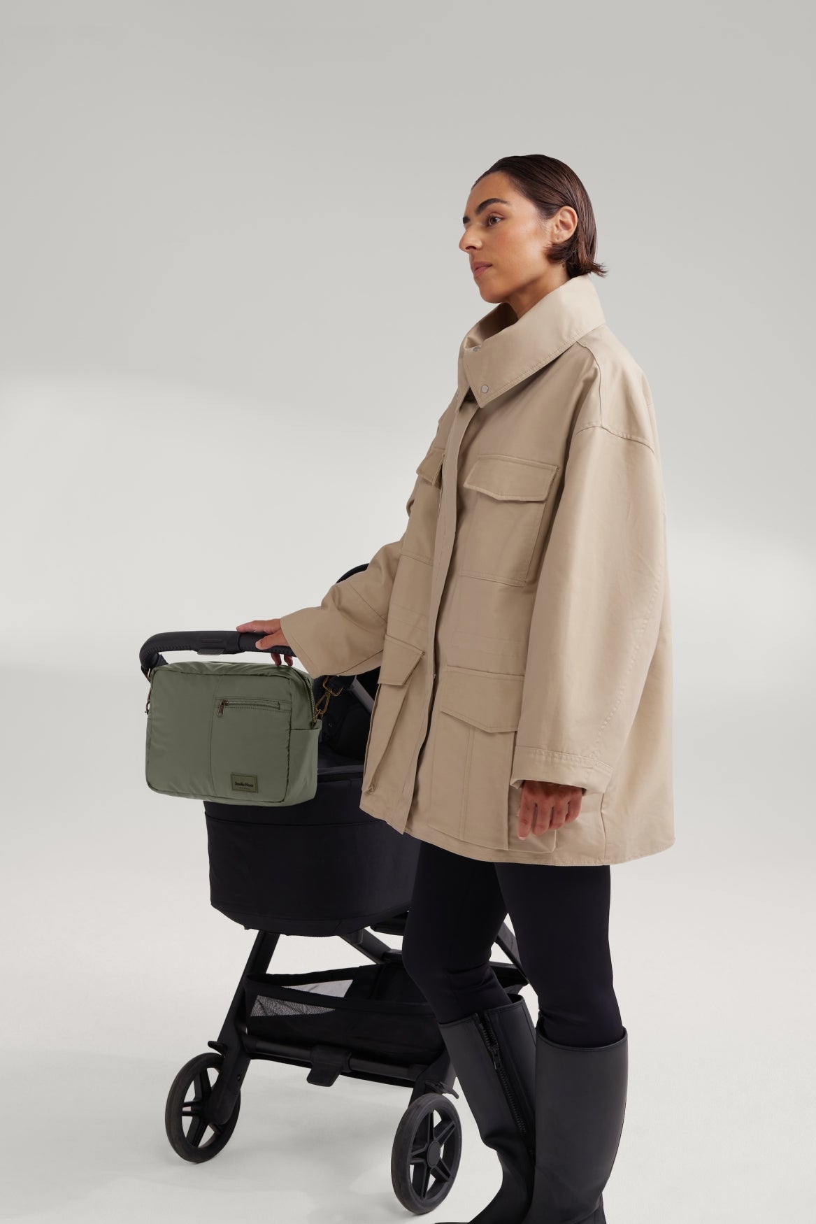 Rain Puffy Organiseur de poussette | Vert