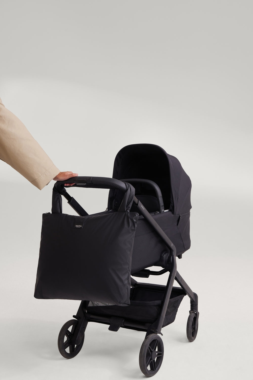 Rain Puffy Mom Bag | Schwarz